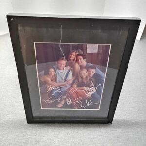 Friends TV Show Cast Signed Autograph Photo Print Authentic Display Collectible
